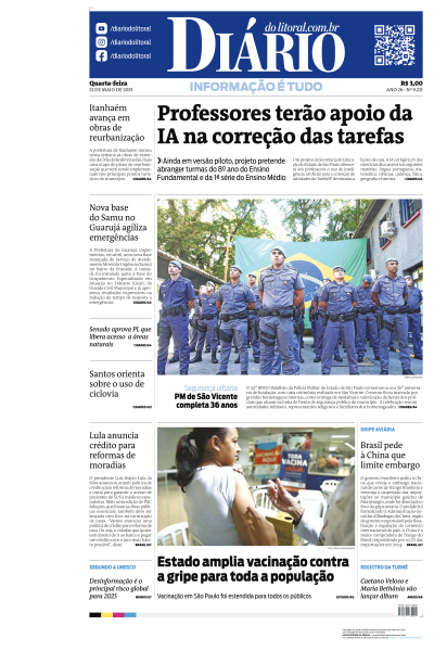 Diário do Litoral - Edição de 21 de Maio de 2025
