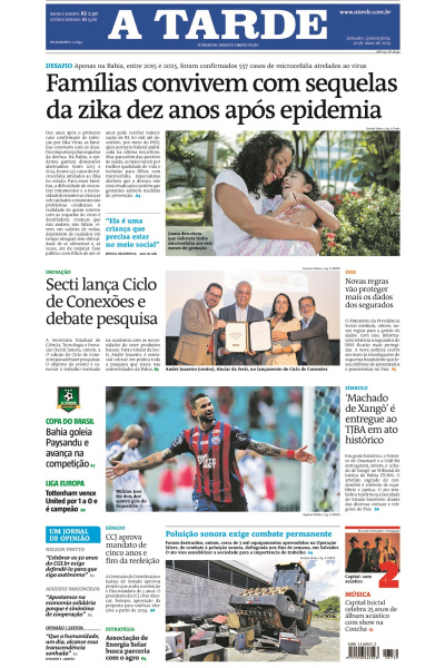 A TARDE - Edição de 22 de Maio de 2025