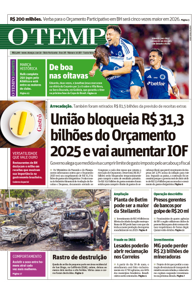 O TEMPO - Edição de 23 de Maio de 2025