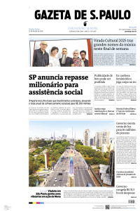Gazeta de S. Paulo - Edição de 23 de Maio de 2025