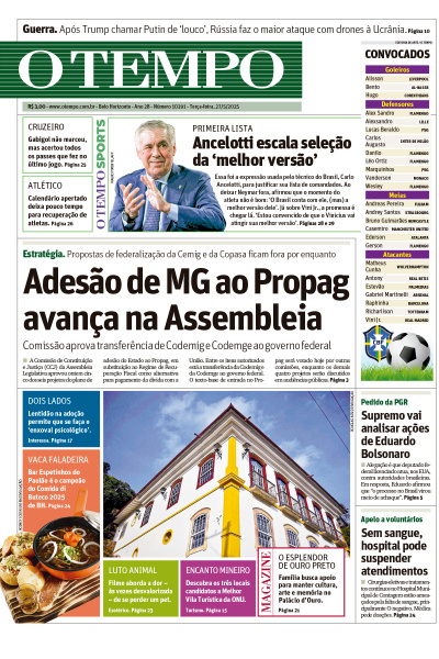 O TEMPO - Edição de 27 de Maio de 2025