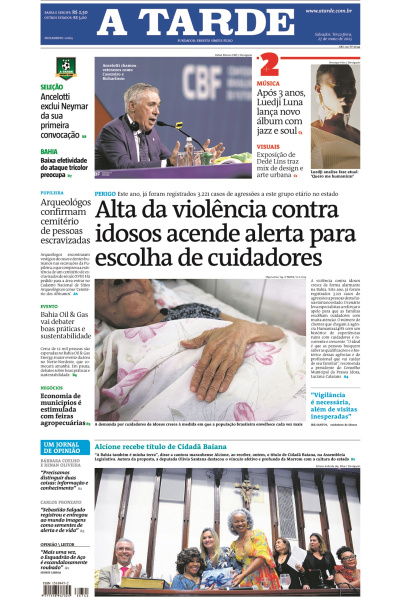 A TARDE - Edição de 27 de Maio de 2025