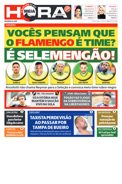 MEIA HORA - Edição de 27 de Maio de 2025