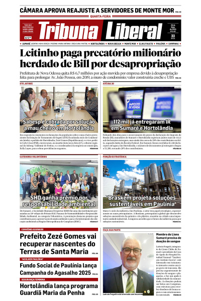 Tribuna Liberal - Edição de 28 de Maio de 2025.