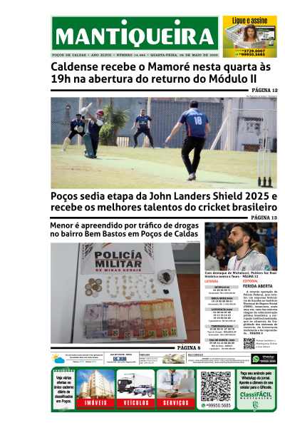 Mantiqueira - Edição de 28 de Maio de 2025