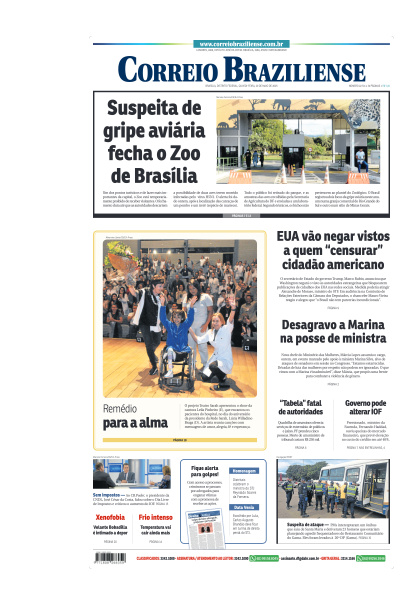 Correio Braziliense - Edição de 29 de Maio de 2025