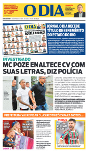 O DIA - Edição de 30 de Maio de 2025