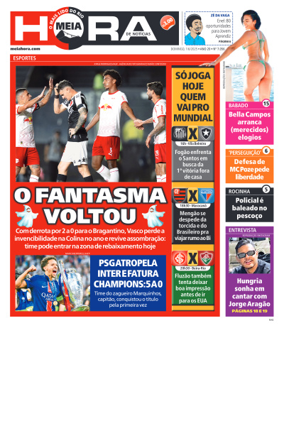 MEIA HORA - Edição de 01 de Junho de 2025