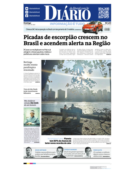 Diário do Litoral - Edição de 01 de Junho de 2025