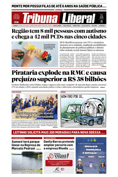 Tribuna Liberal - Edição de 1° de Junho de 2025.