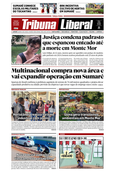 Tribuna Liberal - Edição de 3 de Junho de 2025.