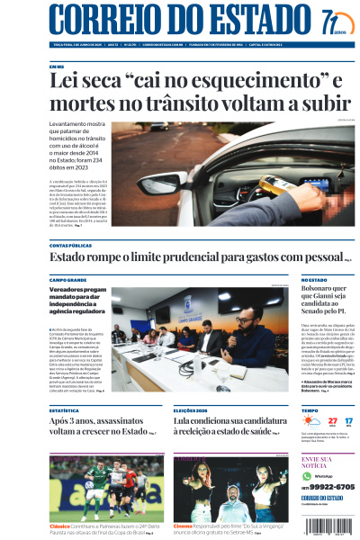Correio do Estado - Edição de 03 de Junho de 2025