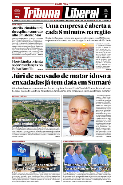 Tribuna Liberal - Edição de 4 de Junho de 2025.