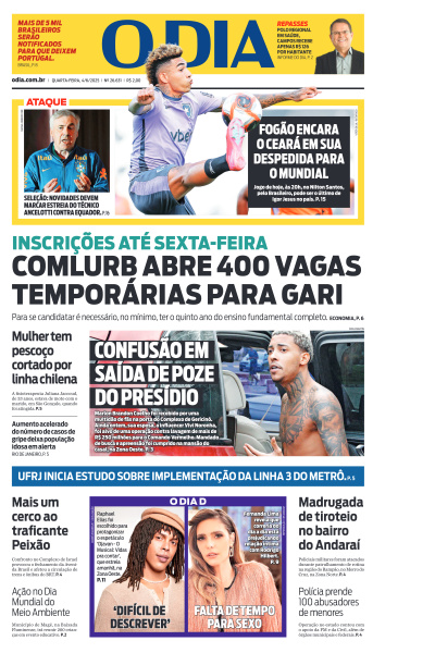 O DIA - Edição de 04 de Junho de 2025