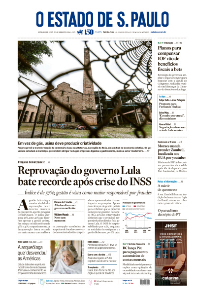 Estadão - Edição de 05 de Junho de 2025