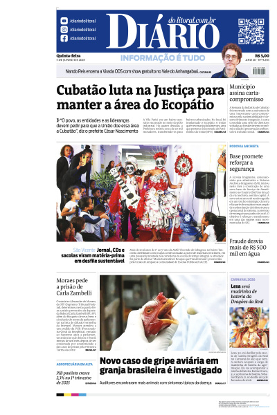 Diário do Litoral - Edição de 05 de Junho de 2025
