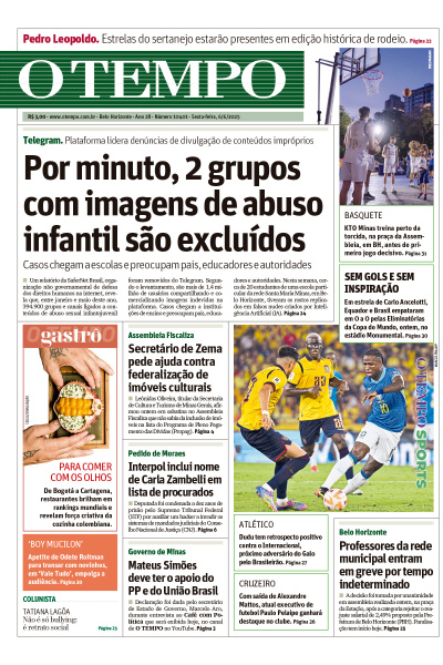 O TEMPO - Edição de 6 de Junho de 2025