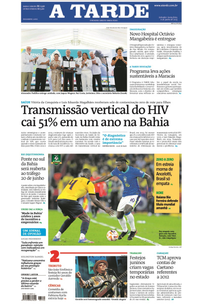 A TARDE - Edição de 06 de Junho de 2025