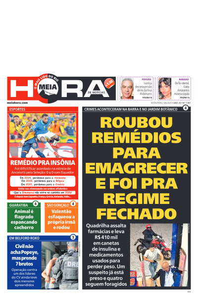 MEIA HORA - Edição de 06 de Junho de 2025