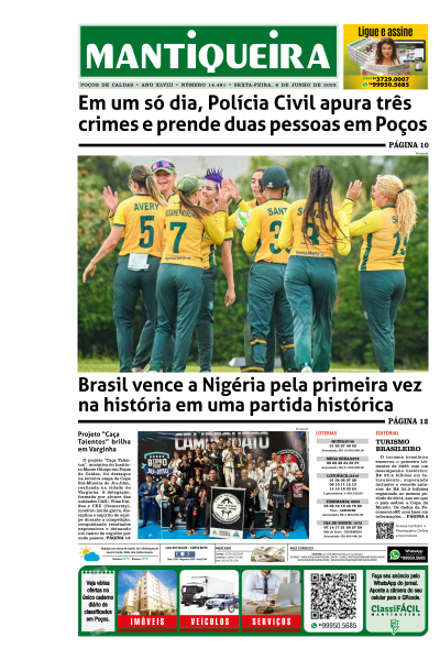 Mantiqueira - Edição de 06 de Junho de 2025