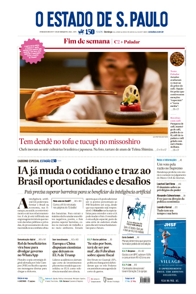 Estadão - Edição de 08 de Junho de 2025