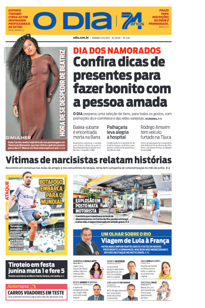 O DIA - Edição de 08 de Junho de 2025