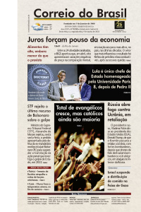 Correio do Brasil - Edição de 08 de Junho de 2025