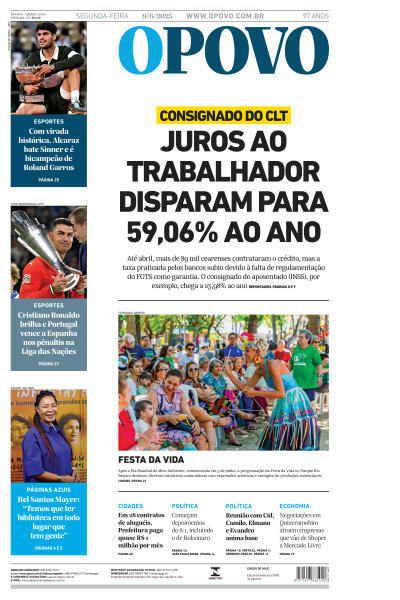 O POVO - Edição de 09 de Junho de 2025