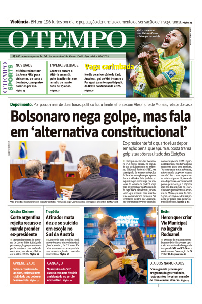 O TEMPO - Edição de 11 de Junho de 2025