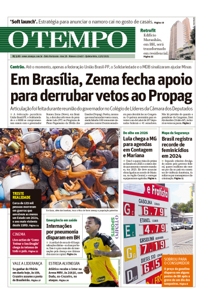 O TEMPO - Edição de 12 de Junho de 2025