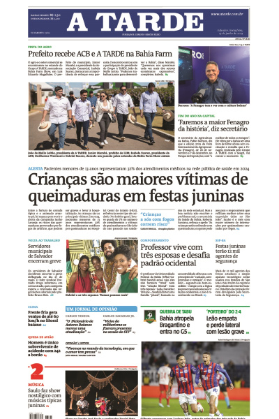 A TARDE - Edição de 13 de Junho de 2025