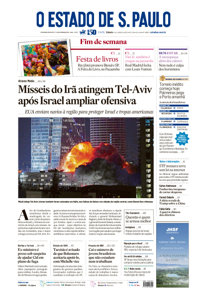 Estadão - Edição de 14 de Junho de 2025