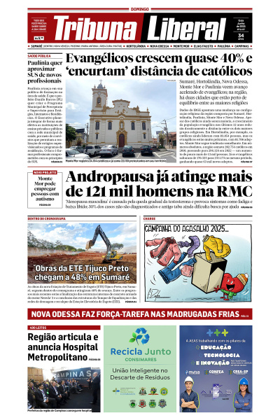 Tribuna Liberal - Edição de 15 de Junho de 2025.