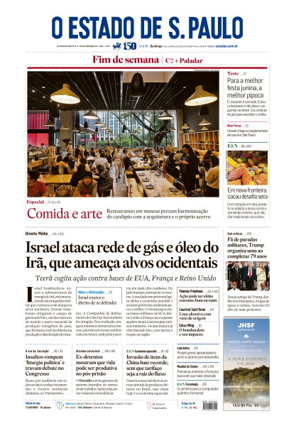 Estadão - Edição de 15 de Junho de 2025