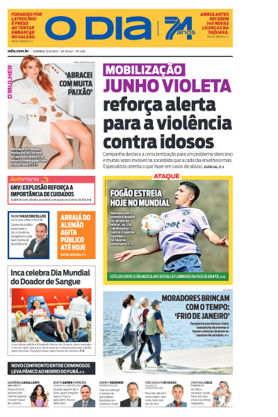 O DIA - Edição de 15 de Junho de 2025