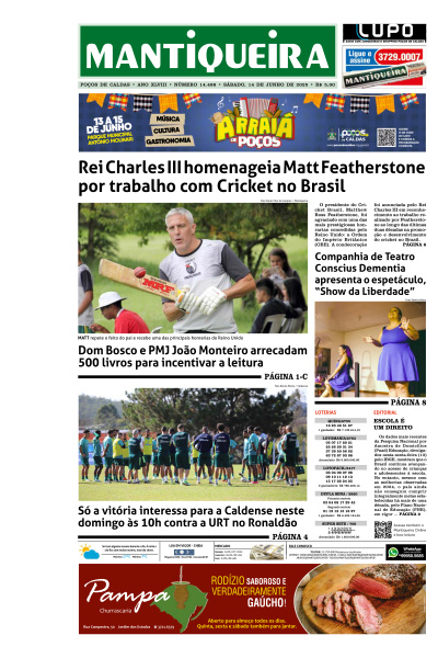 Mantiqueira - Edição de 15 de Junho de 2025