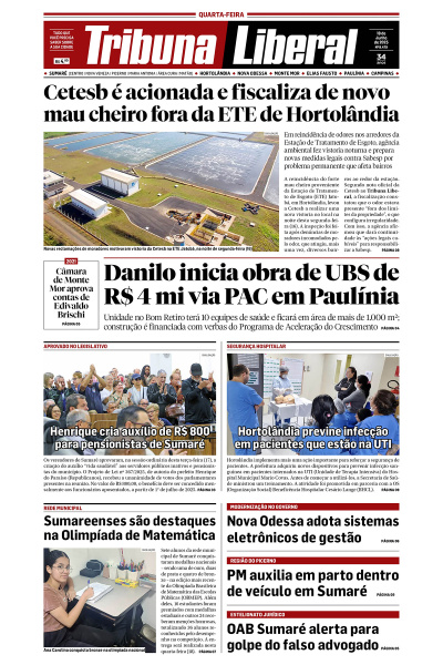 Tribuna Liberal - Edição de 18 de Junho de 2025.