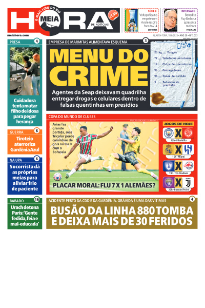 MEIA HORA - Edição de 18 de Junho de 2025