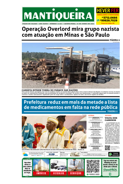 Mantiqueira - Edição de 20 de Junho de 2025