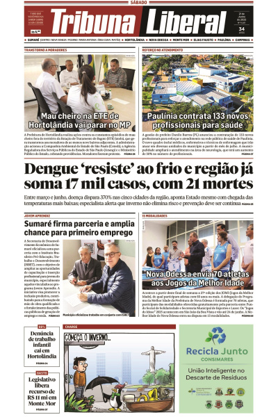 Tribuna Liberal - Edição de 21 de Junho de 2025.