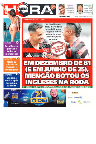 MEIA HORA - Edição de 21 de Junho de 2025