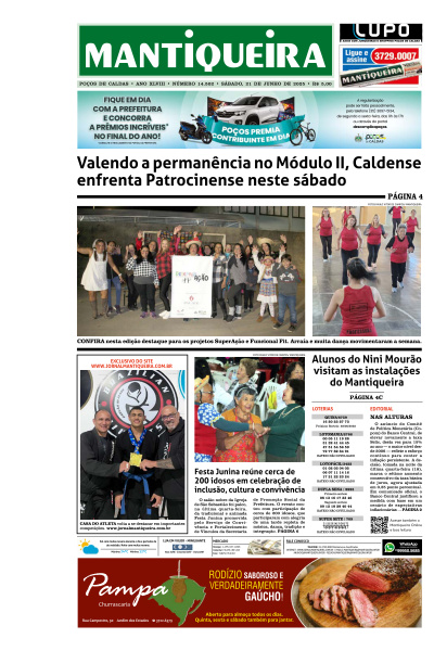 Mantiqueira - Edição de 21 de Junho de 2025