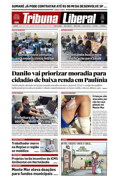 Tribuna Liberal - Edição de 24 de Junho de 2025.