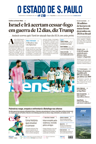 Estadão - Edição de 24 de Junho de 2025