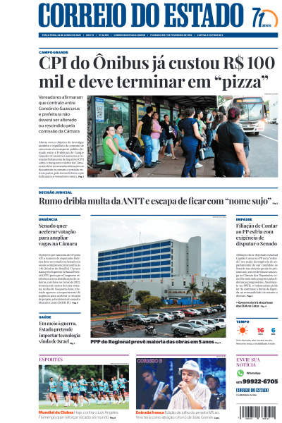 Correio do Estado - Edição de 24 de Junho de 2025