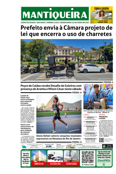 Mantiqueira - Edição de 25 de Junho de 2025