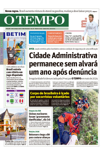 O TEMPO - Edição de 26 de Junho de 2025