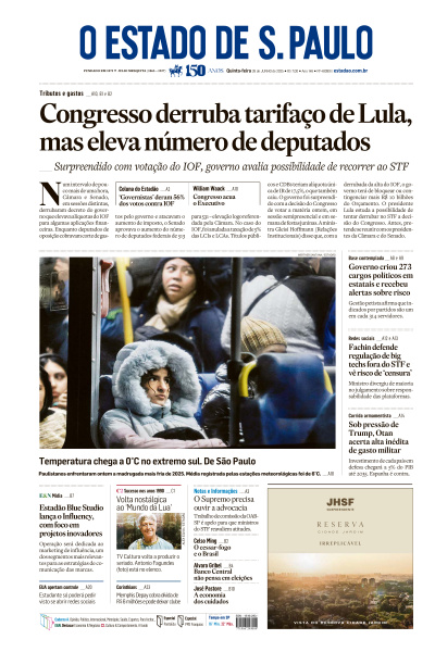 Estadão - Edição de 26 de Junho de 2025