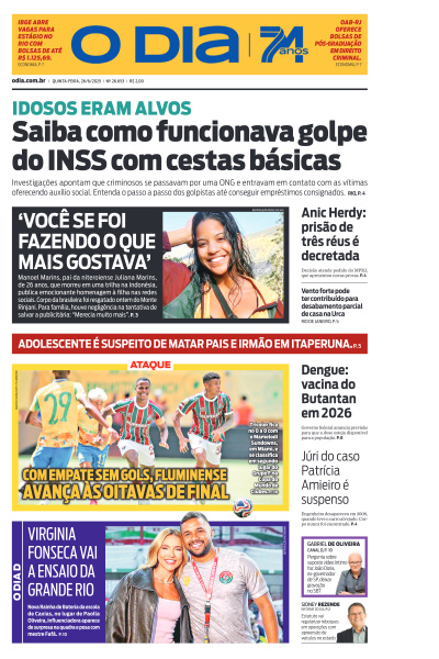 O DIA - Edição de 27 de Junho de 2025