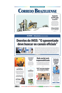 Correio Braziliense - Edição de 27 de Junho de 2025
